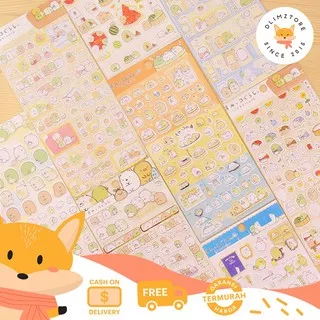 [DZ] ST203 - Sticker Molang | Diary Deco Stiker Kecil Lucu Unik Sumikko Gurashi