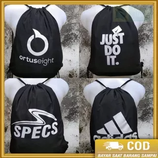 Gymsack murah gymsack  tas sepatu tas olahraga tas santai jalan jalan tas sepeda - COD