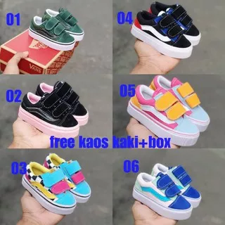 Sepatu Anak Murah Vans Perkat Unisex Tersedia Size 23-24-25-26-27-28-29-30 sepatu anak murah