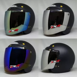 Helm Zeus 385 Paket Visor Iridium Zeus 110 ca Helm Retro ZS385 include kaca helm zeus retro+ kaca