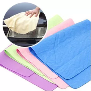 Lap Handuk Chamois (Kemasan Plastik) (27*16cm)