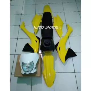 Body set klx 150 bf dtracker headlamp reflektor lampu depan klx 150 bf dtracker cover body klx 150