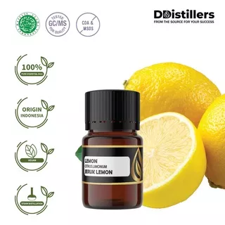 Minyak Atsiri Jeruk Lemon / Lemon Essential Oil 100 % Pure Volume 2-10 ml