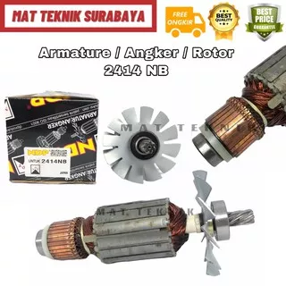 Armature / Angker / Rotor NDP Mesin Cut Off Potong Besi 14 inch 2414NB Makita