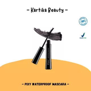 PIXY WATERPROOF MASCARA BLACK 7 ML MASKARA TAHAN AIR