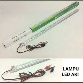 lampu led aki/lampu aki led/lampu akuarium/lampu t4 50cm