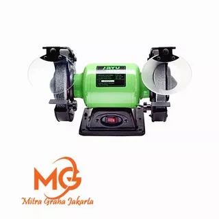 Mesin Gerinda Duduk 6 Inch / RYU RBG 6 / Gurinda Duduk / Bench Grinder Berkualitas MGJ