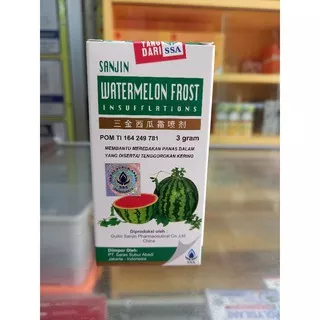 Sanjin Watermelon Frost (Semprot) - Obat Sariawan & Obat Tenggorokan