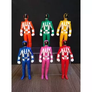 figure power rangers set isi 6