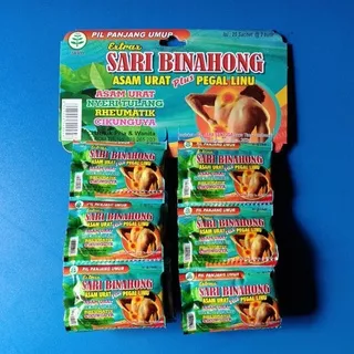 Tablet Kapsul Sari Binahong Original - 20 Sachet