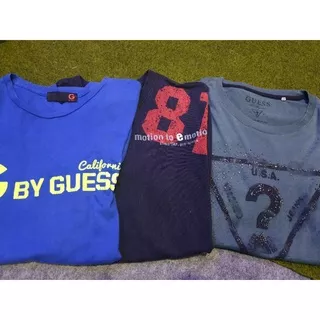 kaos oblong Guess 3 pcs