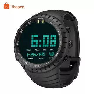 SKMEI 1992 Fashion Men Digital LED Display Sport Watches Quartz Watch 50M Waterproof Dual Display