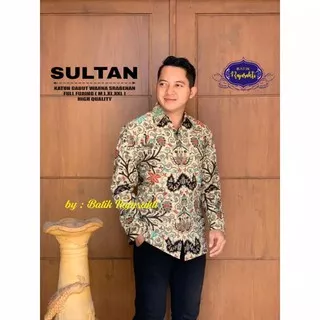 BATIK SULTAN KEMEJA BATIK PRIA LENGAN PANJANG