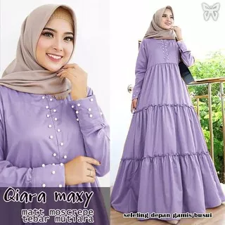 Baju Gamis Syari Mochimoro Lilac/Meisy/Orlando/Nadia/Qiara