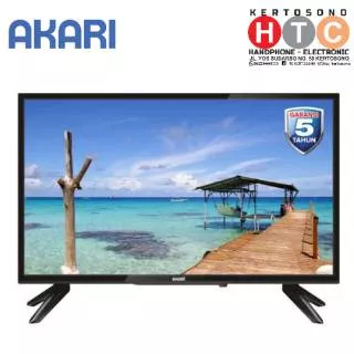 LED TV AKARI LE-24V89 / 24 INCH GARANSI 5 TAHUN