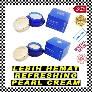 Kristine Ko-Kool Pearl Nourish & Refreshing Cream kadar SPF 15 pengganti bedak lembut KK Indonesia