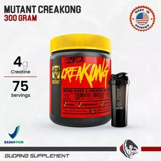 Mutant Creakong 300 Gram Creatine Monohydrate BPOM