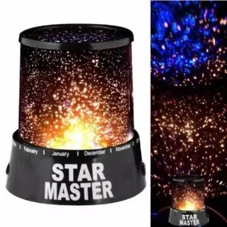 Lampu tidur Proyektor star master lampu hias mini lampu kamar bintang