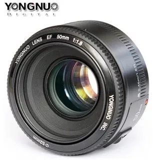 Lensa Fix Canon 50mm F1.8 Yongnuo lensa bokeh mantap dan tajam!
