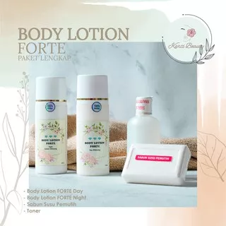 [ORIGINAL] PAKET LENGKAP HANDBODY FORTE INSTAN HB WHITENING PEMUTIH BADAN EXTRA