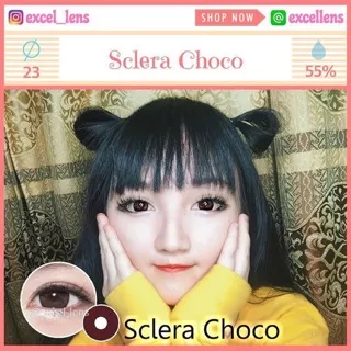 Sclera 23mm Black Choco Softlens
