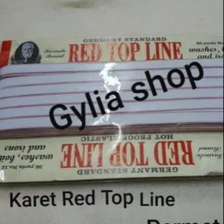 Karet / Elastis Red Top Line Per roll / Karet Mukenah / Karet Pinggang / Lengan
