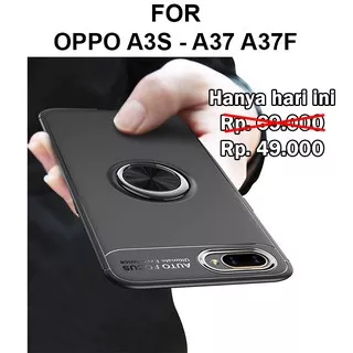 AUTO FOCUS IRING case Oppo A3s - A37 A37f Neo 9 softcase casing cover tpu ring