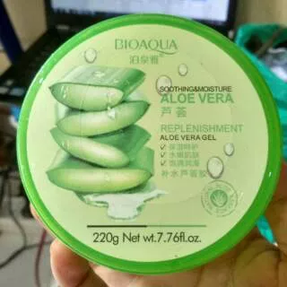 BQY8370 - BIOAQUA ALOE VERA SOOTHING GEL 220G - SERUM WAJAH - BIOAQUA