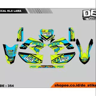 Decal KLX lama