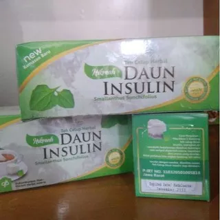 Teh Daun Insulin Hikmah - Teh Celup Daun Insulin - Efektif Mengatasi Diabetes