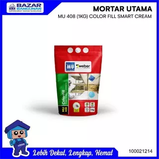 Mortar Utama - Semen / Pengisi Nat / Mu 408 Mu408 Color Fill Smart Cream