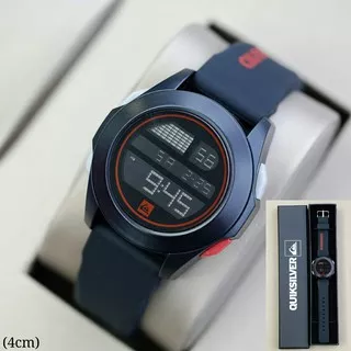 JAM TANGAN QUIKSILVER DIGITAL RUBBER DIAMETER 4 CM || JAM TANGAN PRIA FASHION QUICKSILVER QS