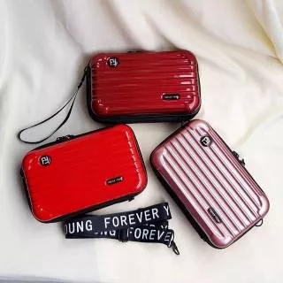 Tas Koper mini/ tas selempang forever young/ tas koper forever young