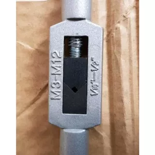 Gagang hand tap - adjust tap wrench tap handle M3 - M12