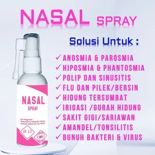 nasal spray strong acid ph 2,5 Anti virus corona covid 19 antiseptic antiseptik spray hidung bayi