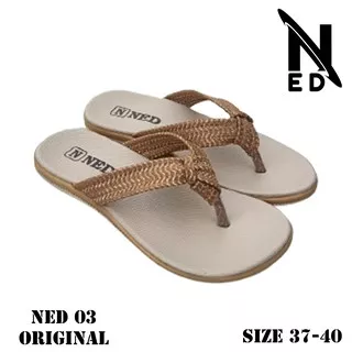 NED Shop - Sandal Teplek Wanita NED 03 / NED ORIGINAL / 37-40 / Sandal Wanita Keren / Sandal Japit