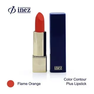 Inez Contour Plus Lipstick Flame Orange (36).