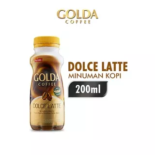 Golda Coffee Dolce Latte Pet 200ml 4pcs