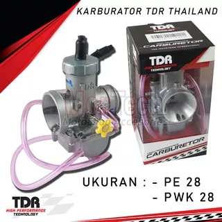 Karburator Karbu TDR PE PWK 28 Carbu Carburator PE28 Ori TDR Racing Needle Thailand Original Universal semua motor Not CPO Uma Racing Koso Keihin Sudco Scarlet