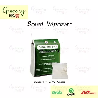 BREAD IMPROVER BAKERINE PLUS KEMASAN 100 GRAM