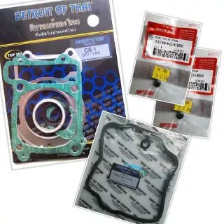 Perpak/Paking/Packing Gasket Top Set + Seal Klep CS1/CS 1/Sonic 125