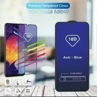 Samsung Galaxy J6 Plus / J7 Prime / J7 Pro Tempered Glass Anti Blue Light 10D Full Glue