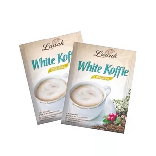 Luwak White Koffie 10 Sachet Murah Bandung / Kopi Luwak White Kofie Serenceng Bandung