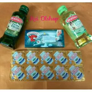 Paket MPASI Bertolli Evoo & Eloo, UB Elle & Vire 10 cups, Keju Bayi Belcube