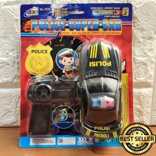 Mainan Anak Remote Kontrol Mobil Polisi HKR 21027 - Polisi Super Car