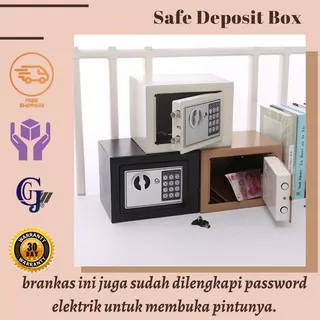 Brankas Mini Kotak Penyimpanan Celengan Brankas Safe Deposit Box Brangkas Mini Electric Password