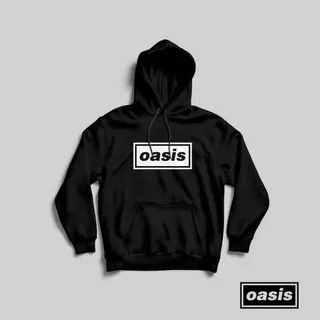 jaket hoodie sweater band musik oasis