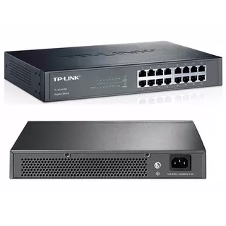 SWITCH HUB TP-LINK 16PORT TL-SG1016D 1000Mbps Gigabit Rackmount Switch Hub-16Port