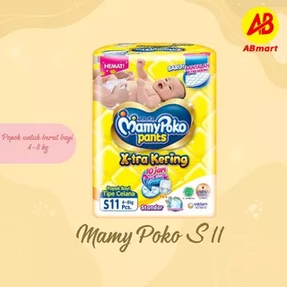 MamyPoko Pants Xtra Kering S 11/ Mamy Poko Standar/Popok Bayi