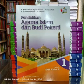 PENDIDIKAN AGAMA ISLAM DAN BUDI PEKERTI SMK KELAS X. EDISI REVISI 2018. ERLANGGA. ORIGIANAL